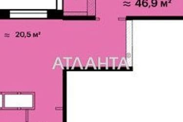 1-room apartment apartment by the address st. Varnenskaya (area 49,2 m²) - Atlanta.ua - photo 14