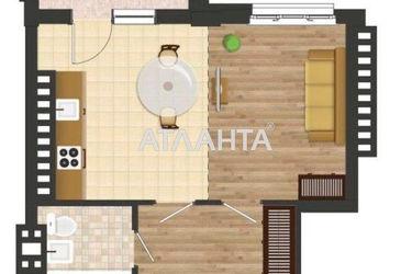 1-room apartment apartment by the address st. Nikolaevskaya (area 38,5 m²) - Atlanta.ua - photo 11