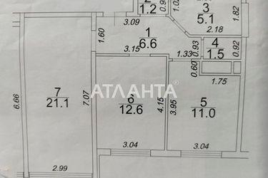 2-rooms apartment apartment by the address st. Zhemchuzhnaya (area 60 m²) - Atlanta.ua - photo 12