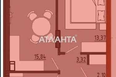 1-room apartment apartment by the address st. Chekhova (area 43 m²) - Atlanta.ua - photo 9