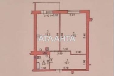 1-room apartment apartment by the address st. Parusnaya Geroev Stalingrada (area 50 m²) - Atlanta.ua - photo 22