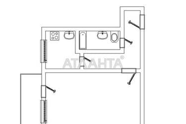 1-room apartment apartment by the address st. Zabolotnogo ak (area 32 m²) - Atlanta.ua - photo 16