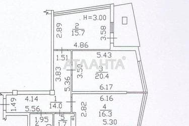 2-комнатная квартира по адресу Фонтанская дор. (площадь 74,4 м²) - Atlanta.ua - imageAlt 30