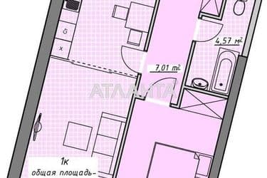 1-room apartment apartment by the address st. Kurortnyy per (area 48,2 m²) - Atlanta.ua - photo 26