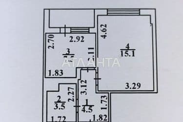 1-room apartment apartment by the address st. Evropeyskaya (area 32 m²) - Atlanta.ua - photo 16