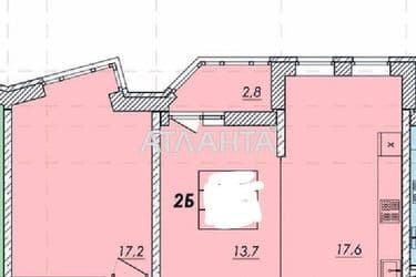 1-room apartment apartment by the address st. Prokhorovskaya Khvorostina (area 64,6 m²) - Atlanta.ua - photo 10