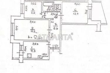 3-rooms apartment apartment by the address st. Lyustdorfskaya dor Chernomorskaya dor (area 67 m²) - Atlanta.ua - photo 26