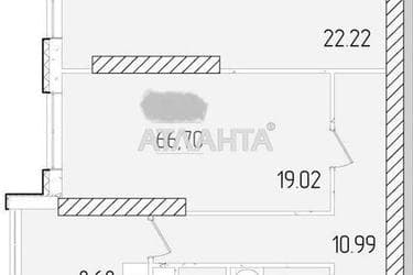 2-кімнатна квартира за адресою вул. Краснова (площа 67,3 м²) - Atlanta.ua - фото 8