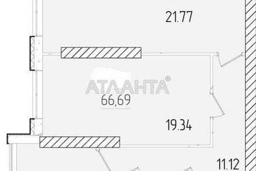 2-кімнатна квартира за адресою вул. Краснова (площа 67,4 м²) - Atlanta.ua - фото 10