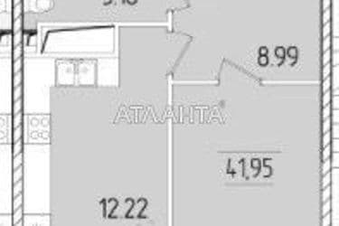 1-room apartment apartment by the address st. Krasnova (area 43 m²) - Atlanta.ua - photo 8