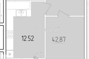 1-комнатная квартира по адресу ул. Краснова (площадь 42,9 м²) - Atlanta.ua - фото 8