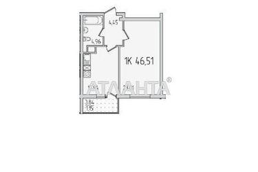 1-room apartment apartment by the address st. Sakharova (area 46,3 m2) - Atlanta.ua - photo 15