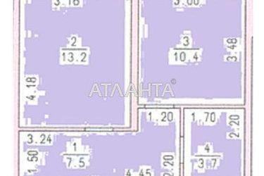 1-комнатная квартира по адресу ул. Трамвайная (площадь 34,8 м²) - Atlanta.ua - фото 14