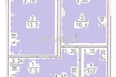 1-room apartment apartment by the address st. Tramvaynaya (area 34,8 m²) - Atlanta.ua - photo 14