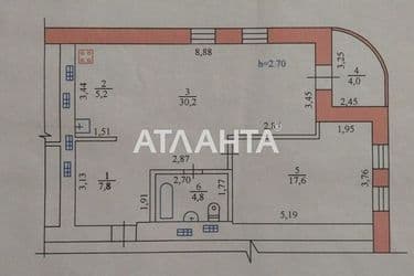 2-rooms apartment apartment by the address st. Primorskaya (area 69,6 m²) - Atlanta.ua - photo 64