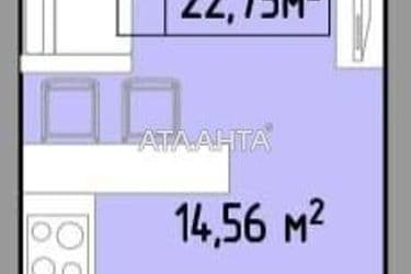 1-room apartment apartment by the address st. Pishonovskaya (area 23 m²) - Atlanta.ua - photo 7