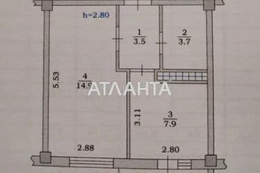 1-room apartment apartment by the address st. Vilyamsa ak (area 31 m²) - Atlanta.ua - photo 34
