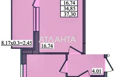 1-room apartment apartment by the address st. Vannyy per (area 38 m²) - Atlanta.ua - photo 11