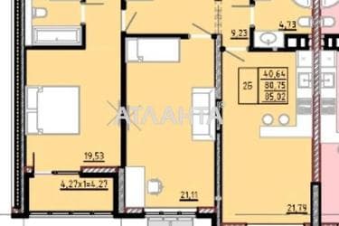 2-rooms apartment apartment by the address st. Franko Ivana (area 85,0 m²) - Atlanta.ua - photo 22