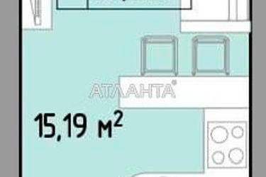 1-комнатная квартира по адресу ул. Пишоновская (площадь 23,0 м2) - Atlanta.ua - фото 3