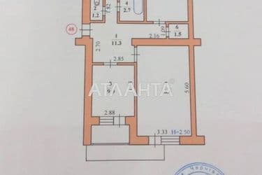 3-комнатная квартира по адресу ул. Залозецького Володимира (площадь 70,2 м²) - Atlanta.ua - фото 24