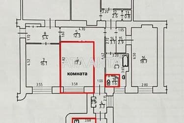 Room in dormitory apartment by the address st. Pirogovskaya (area 17,3 m²) - Atlanta.ua - photo 31