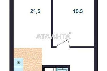 1-room apartment apartment by the address st. Bogolyubova (area 38,0 m2) - Atlanta.ua - photo 38