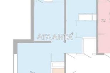 2-rooms apartment apartment by the address st. Varnenskaya (area 57,9 m²) - Atlanta.ua - photo 7