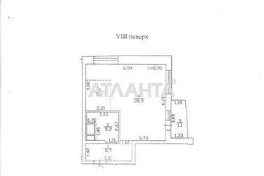 1-room apartment apartment by the address st. Gagarina pr (area 46 m²) - Atlanta.ua - photo 12