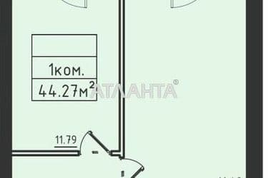 1-room apartment apartment by the address st. Dacha Kovalevskogo Amundsena (area 44 m²) - Atlanta.ua - photo 10