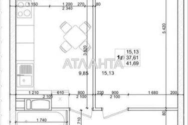 1-к apartment on street ul  Lesnaya  - Atlanta.ua - photo 14