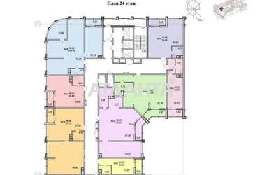 1-room apartment apartment by the address st. Franko Ivana (area 70,3 m²) - Atlanta.ua - photo 21
