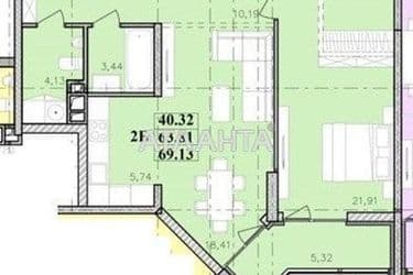 1-room apartment apartment by the address st. Franko Ivana (area 70,3 m²) - Atlanta.ua - photo 34