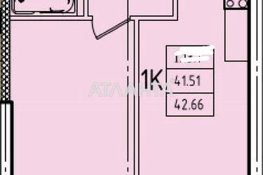 1-room apartment apartment by the address st. Genuezskaya (area 42,7 m²) - Atlanta.ua - photo 4
