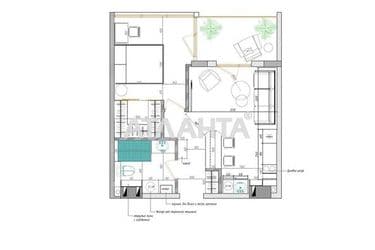 1-room apartment apartment by the address st. Parkovaya (area 45,8 m²) - Atlanta.ua - photo 18