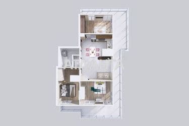 3-кімнатна квартира за адресою вул. Орлика Пилипа (площа 93,4 м²) - Atlanta.ua - фото 39