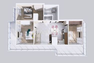 3-кімнатна квартира за адресою вул. Орлика Пилипа (площа 93,4 м²) - Atlanta.ua - фото 40