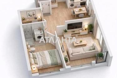 2-rooms apartment apartment by the address st. Zaporozhskaya (area 41,3 m²) - Atlanta.ua - photo 24