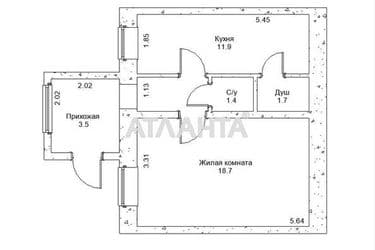 1-room apartment apartment by the address st. Nezhinskaya Frantsa Meringa (area 40 m²) - Atlanta.ua - photo 32