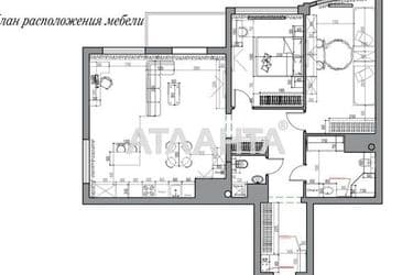 2-комнатная квартира по адресу Гагарина пр. (площадь 101,1 м²) - Atlanta.ua - фото 35