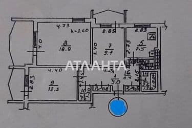 3-rooms apartment apartment by the address st. Ilfa i Petrova (area 71 m²) - Atlanta.ua - photo 42