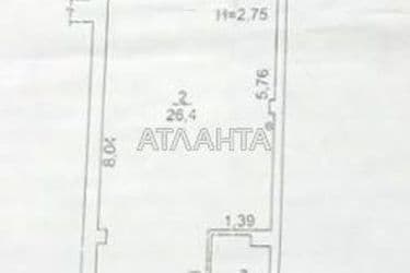 1-комнатная квартира по адресу ул. Бочарова ген. (площадь 35,4 м²) - Atlanta.ua - фото 24