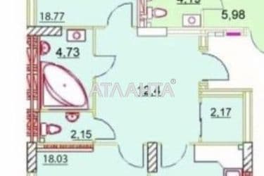 2-rooms apartment apartment by the address st. Malinovskogo marsh (area 77,2 m²) - Atlanta.ua - photo 4