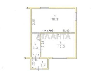 1-room apartment apartment by the address st. Laboratornaya (area 34,3 m²) - Atlanta.ua - photo 34
