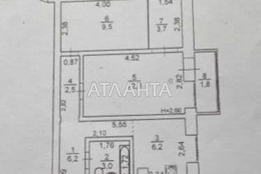 2-rooms apartment apartment by the address st. Gradonachalnitskaya Perekopskoy Pobedy (area 46 m²) - Atlanta.ua - photo 50