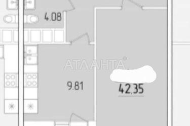 1-кімнатна квартира за адресою вул. Краснова (площа 42,4 м²) - Atlanta.ua - фото 13