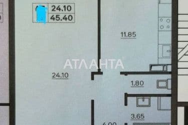 1-к квартира на вулиці Марсельская на селищі Котовського - Atlanta.ua - фото 4