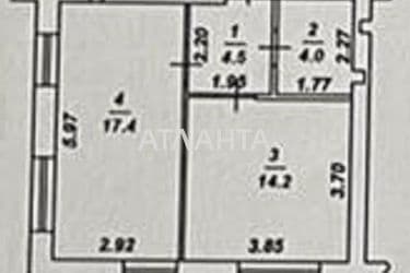 1-room apartment apartment by the address st. Promyshlennaya (area 41 m²) - Atlanta.ua - photo 45