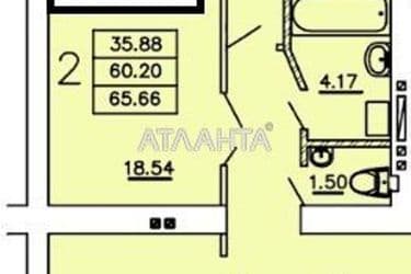 2-rooms apartment apartment by the address st. Dnepropetr dor Semena Paliya (area 66 m²) - Atlanta.ua - photo 11