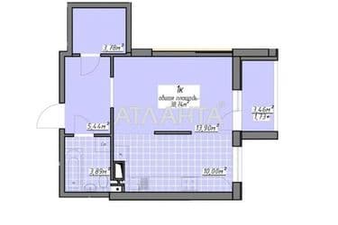 1-к apartment on street Vorobeeva ak  na Slobodke - Atlanta.ua - photo 3